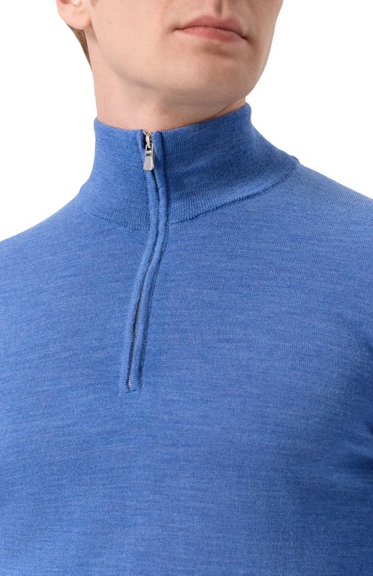 Шерстяной джемпер Andrea Campagna M5625-6688 Голубой  M5625-6688 Фото 5