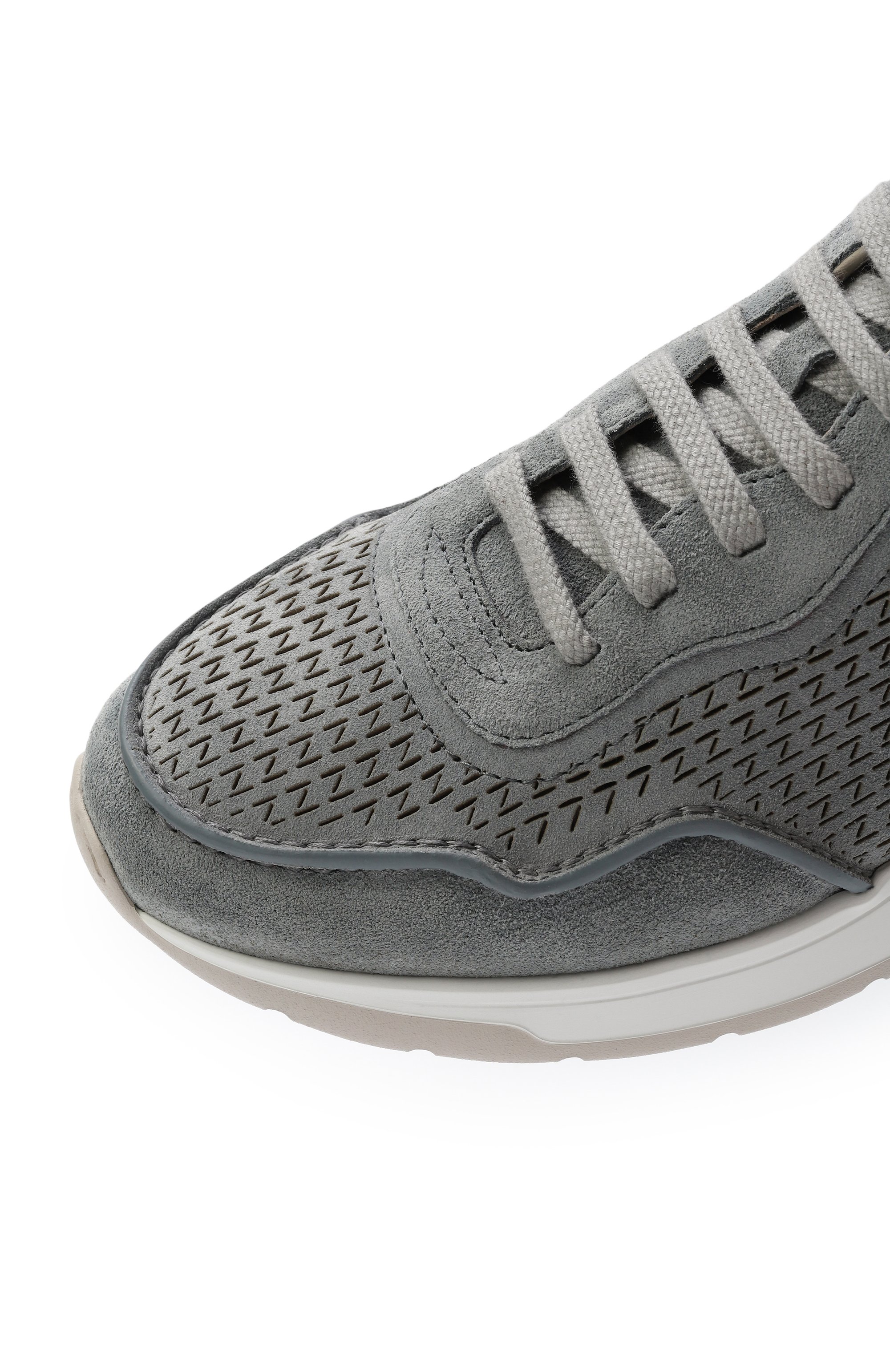 Замшевые кроссовки ZILLI, арт. H0199AM1194VZEV06, фото 7