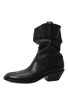 Женские кожаные казаки tabi MAISON MARGIELA черного цвета, арт. S39WW0068/P3292 | Фото 4 (Материал внешний: Натуральная кожа; Материал сплава: Проставлено; Подошва: Плоская; Высота голенища: Низкие; Каблук высота: Низкий; Драгоценные камни: Проставлено; Материал внутренний: Натуральная кожа; Женское Кросс-КТ: Казаки-сапоги; Материал утеплителя: Без утеплителя; Каблук тип: Устойчивый)