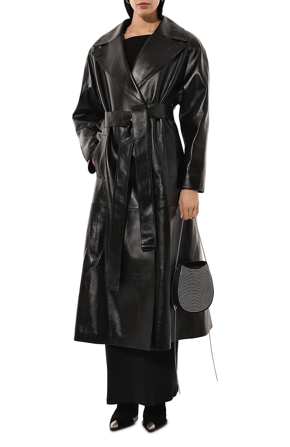 Кожаный плащ GOOROO, арт. LCT002-6000-900-FW24/25, фото 2