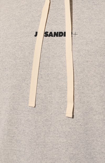 Хлопковое худи JIL SANDER, арт. J47GU0002/J20010, фото 5