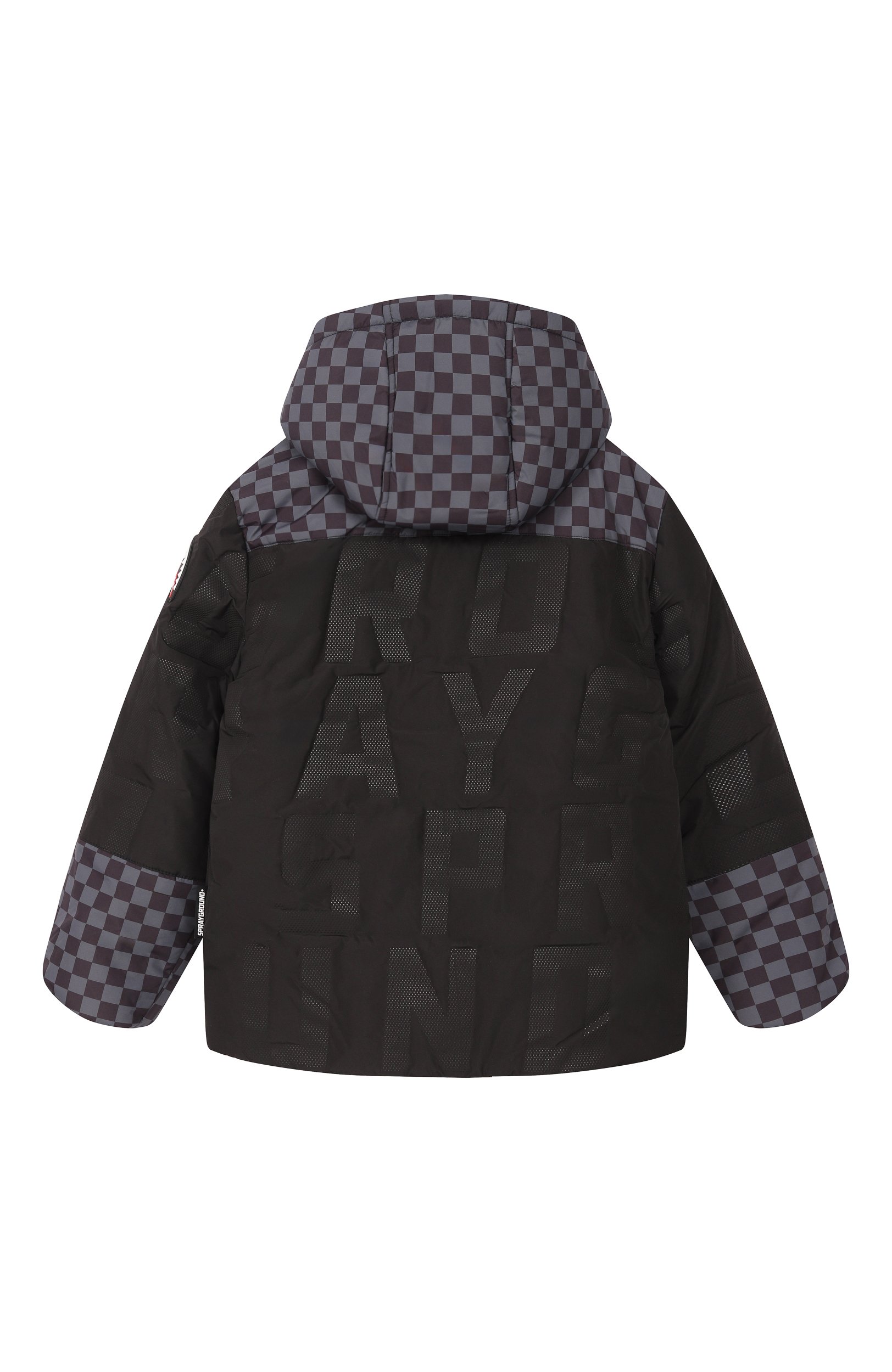 Утепленная куртка SPRAYGROUND, арт. SPY1572GREY/CHECKERED PADDED JACKET GREY, фото 2
