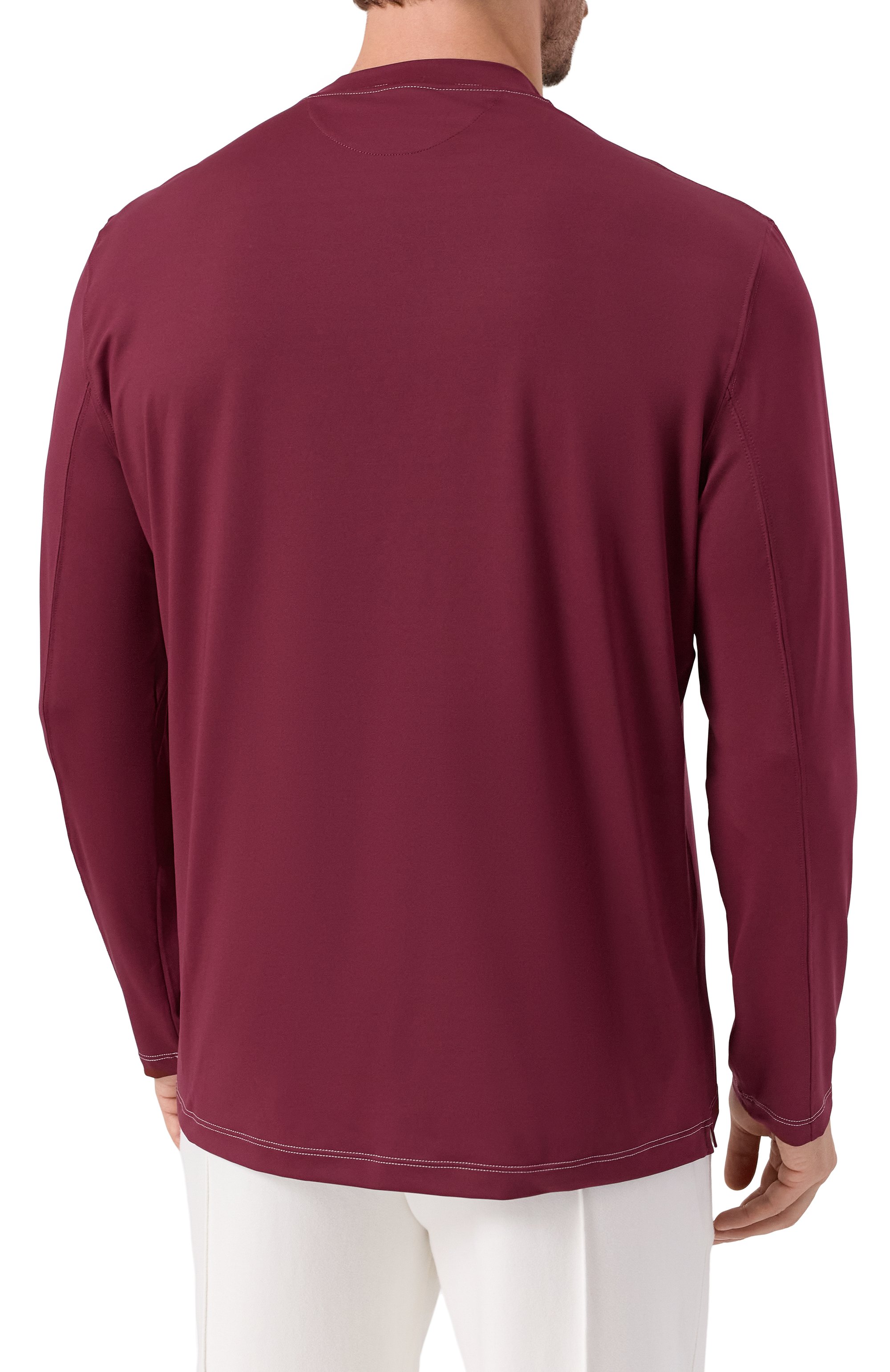 Лонгслив BRUNELLO CUCINELLI, арт. MW8571885T, фото 4