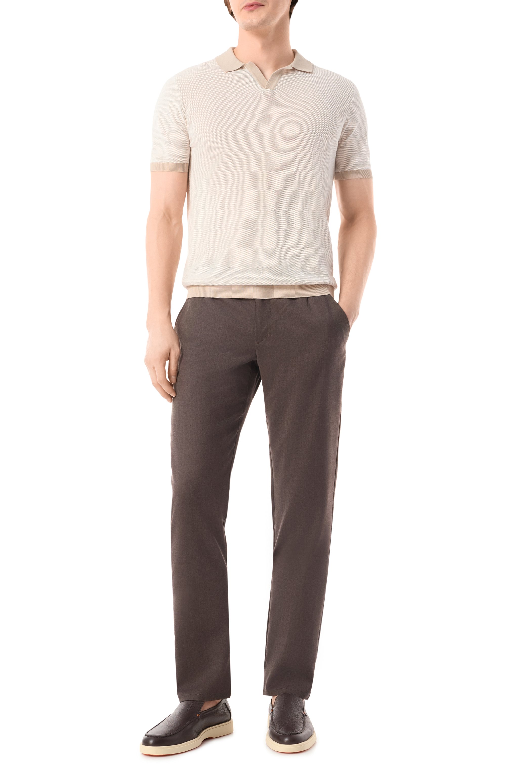 Хлопковое поло GRAN SASSO, арт. 57155/26901, фото 2