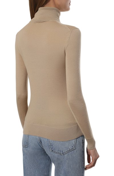 Кашемировая водолазка RALPH LAUREN светло-бежевого цвета по цене 89950 руб., арт. 290615195, фото 4 Кашемировая водолазка RALPH LAUREN, арт. 290615195, фото 4