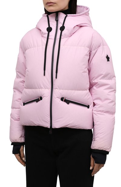 Пуховик allesaz MONCLER розового цвета по цене 175000 руб., арт. G2-098-1A000-26-539X6, фото 3 Пуховик allesaz MONCLER, арт. G2-098-1A000-26-539X6, фото 3
