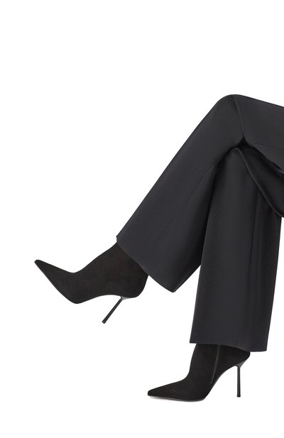 Замшевые ботильоны bella 100 LE SILLA, арт. 4217C090BXPPVEL, фото 3