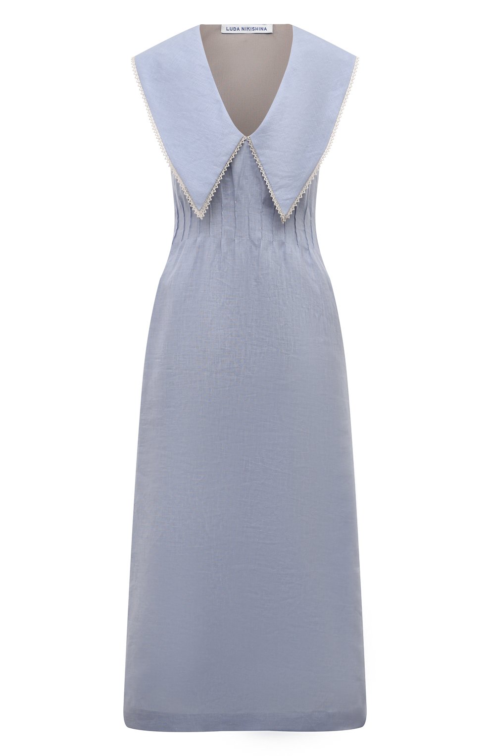 Льняное платье LUDA NIKISHINA, арт. D/TABI/BLUE, фото 1