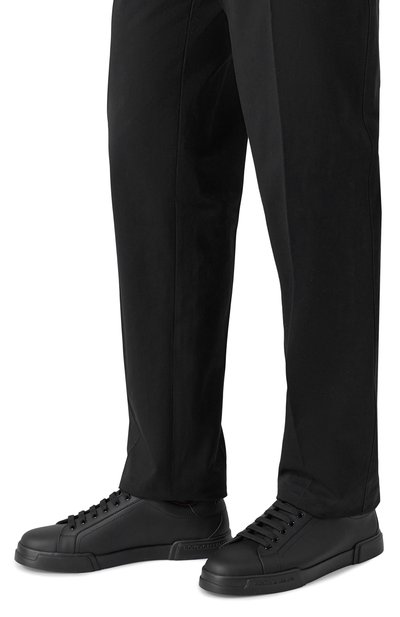 Кожаные кеды portofino DOLCE & GABBANA, арт. CS2332/A1065, фото 3