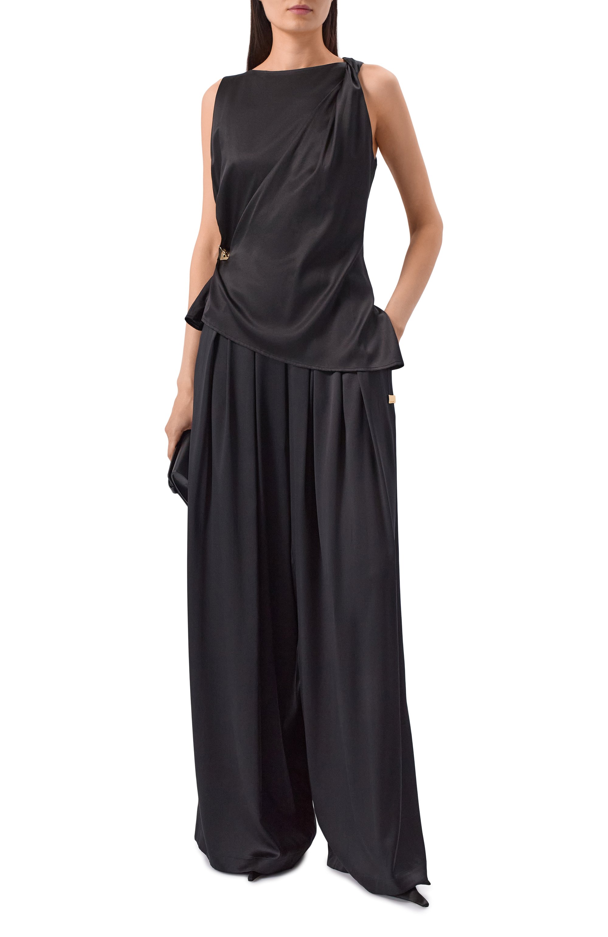 Шелковые брюки DANAME, арт. 326SS3808S, фото 2