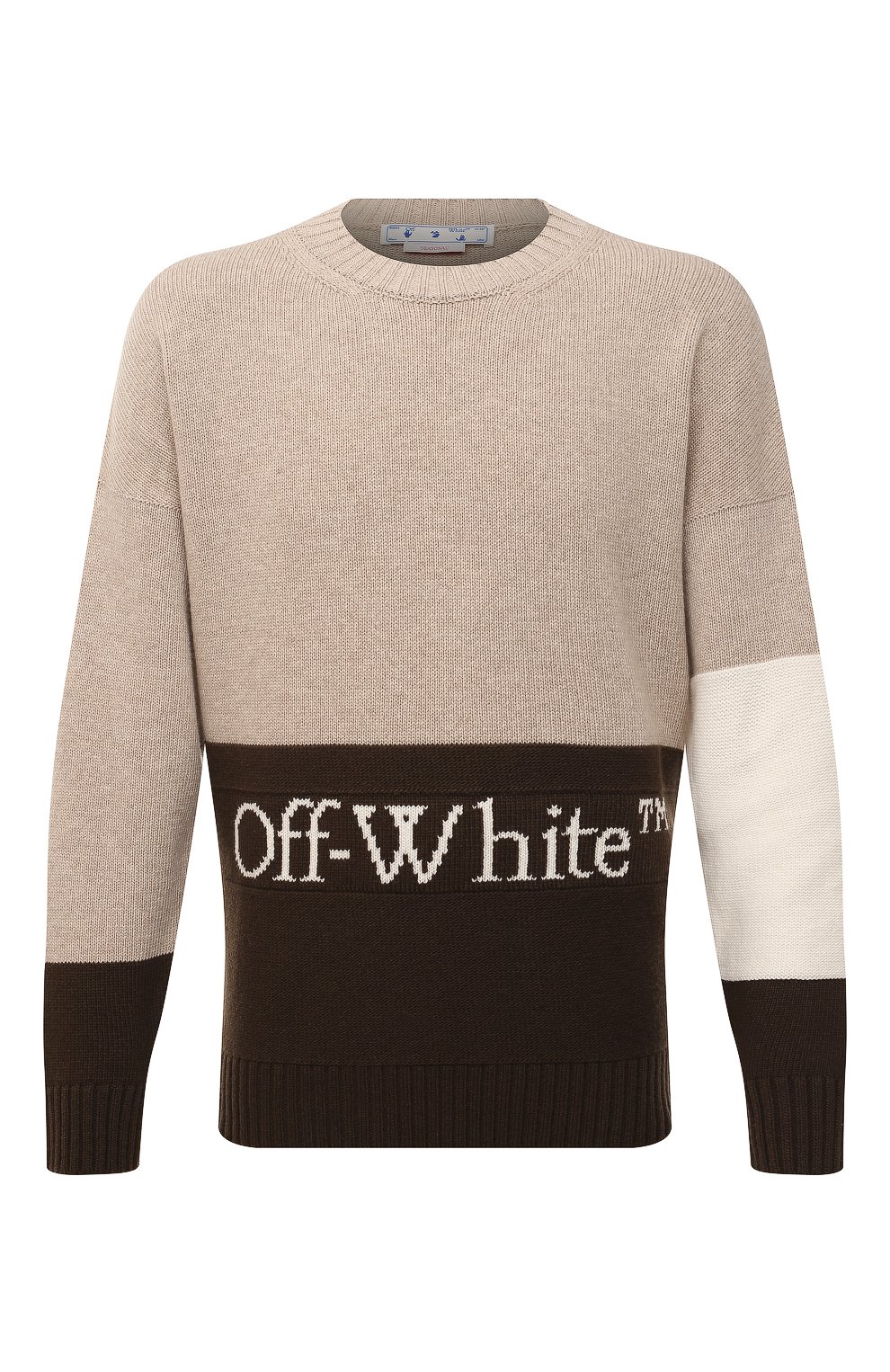 Шерстяной свитер OFF-WHITE, арт. 0MHE048S22KNI001, фото 1