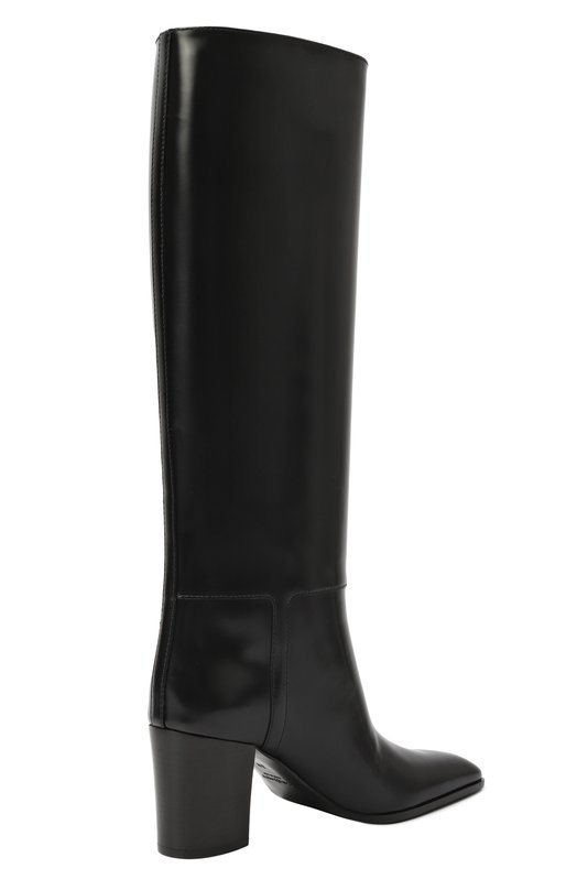Кожаные сапоги Julia 70 Saint Laurent 818207/AAEHR Чёрный  818207/AAEHR Фото 5