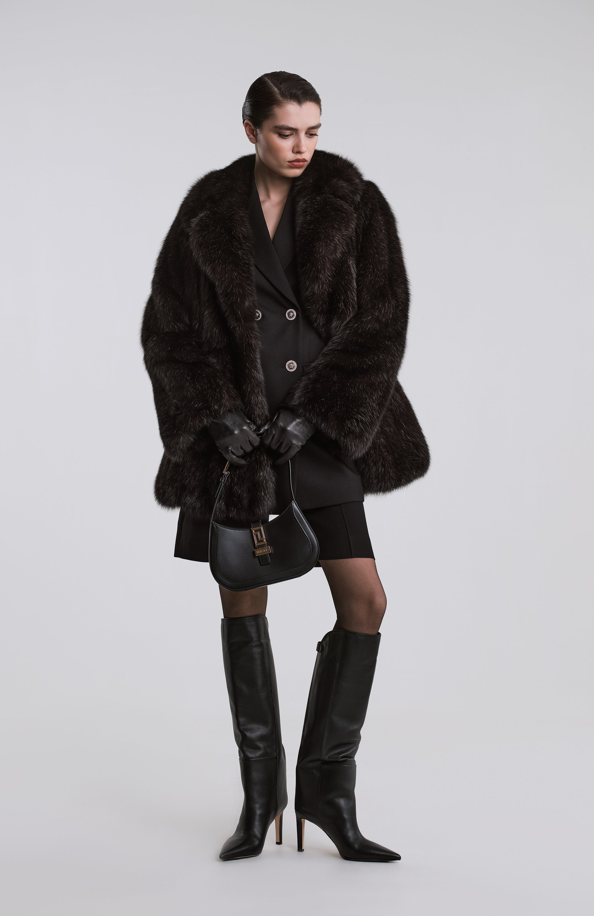 Шорты из шерсти и шелка VALENTINO, арт. 5B3RD0G51CF, фото 6