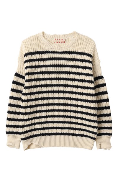 Хлопковый свитер MARNI, арт. M01371/M00UA