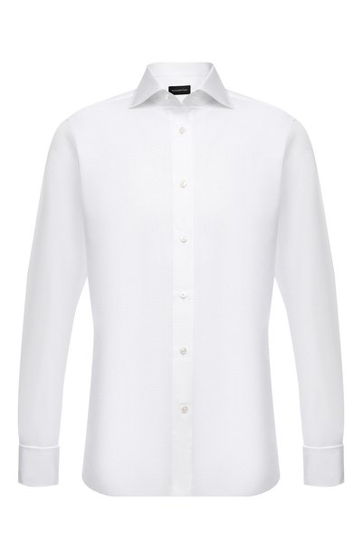 Хлопковая сорочка ZEGNA, арт. 203901/9MS4BA, фото 1