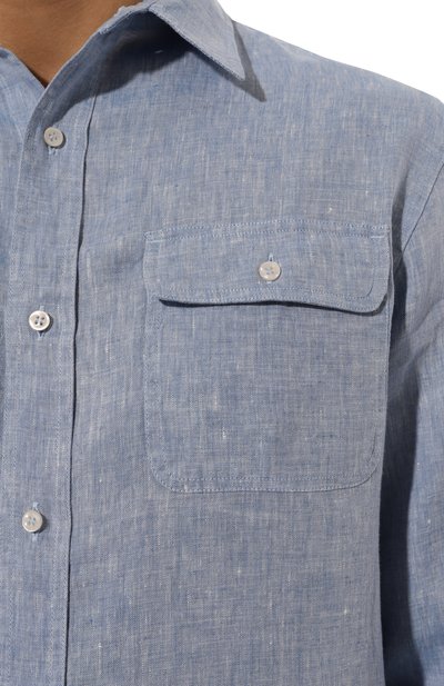 Льняная рубашка PAUL&SHARK, арт. 25413252/XL, фото 5