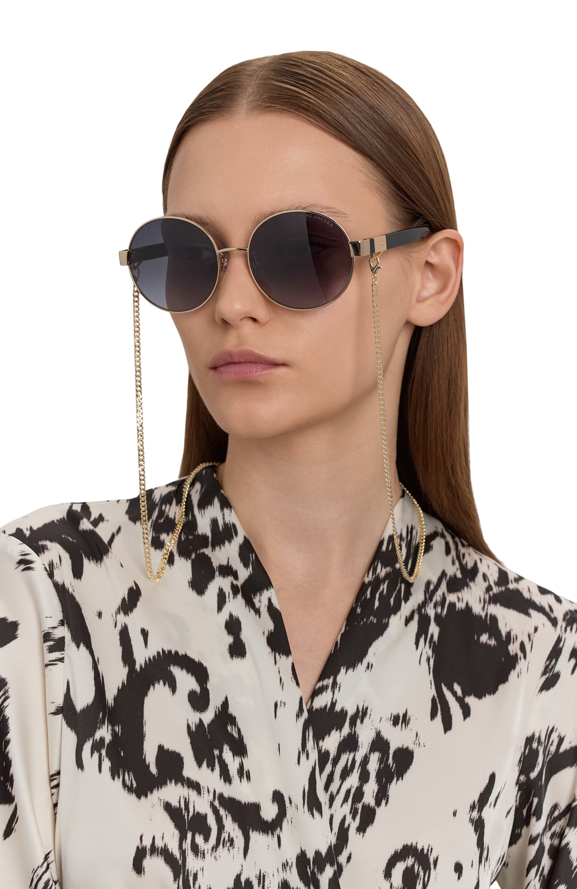 Солнцезащитные очки и цепочка MARC JACOBS (THE), арт. MARC 497/G J5G, фото 2