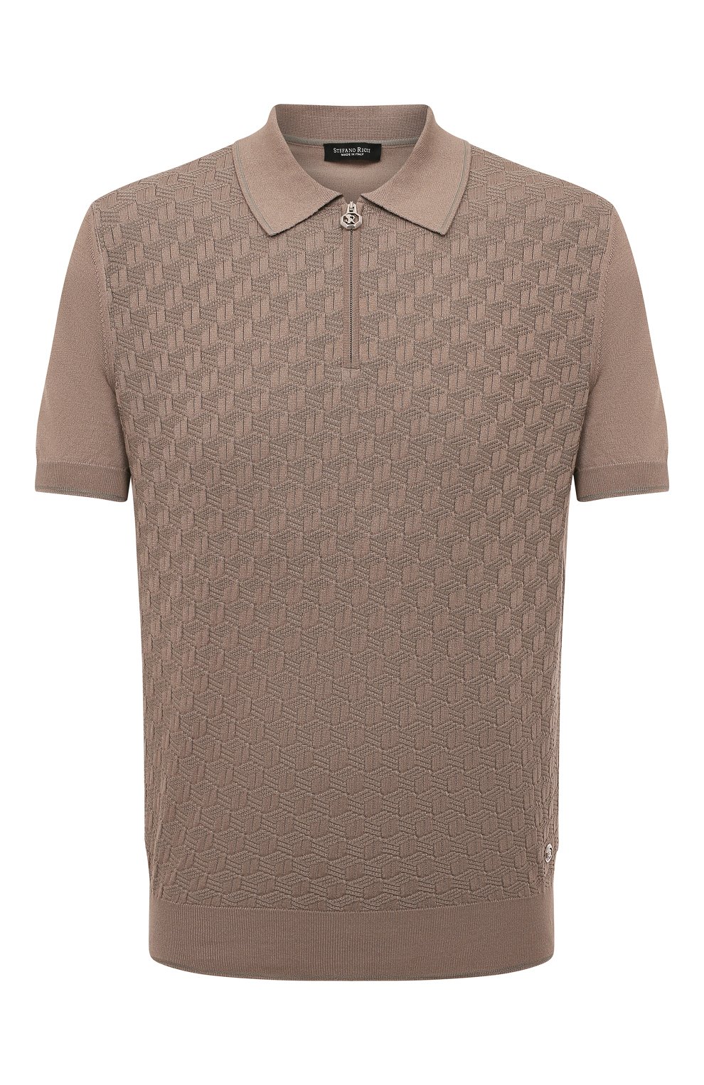Поло из шелка и хлопка STEFANO RICCI, арт. K818048P31/F23176, фото 1