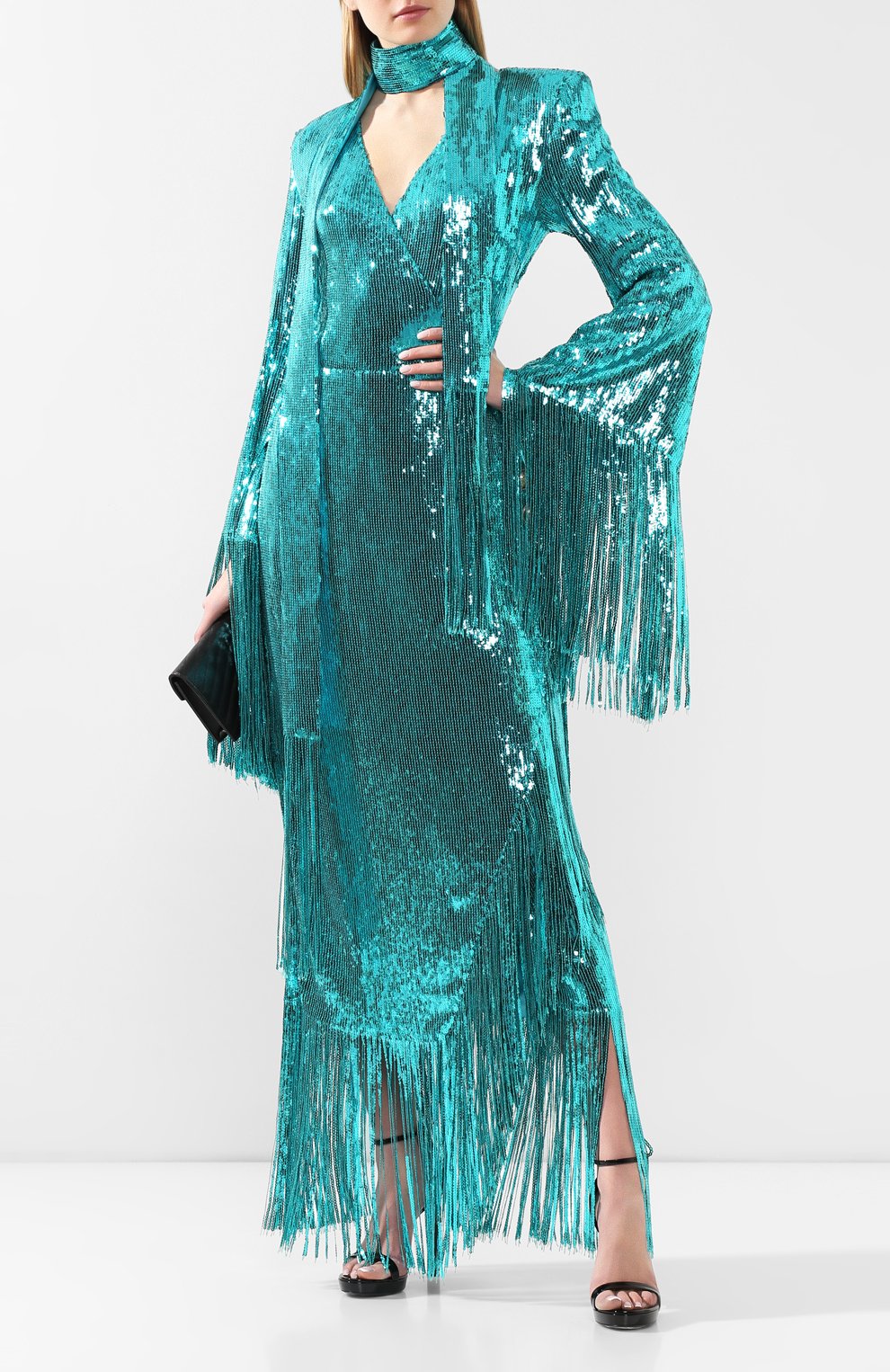 Платье с пайетками BALMAIN, арт. TF16855/X347, фото 2