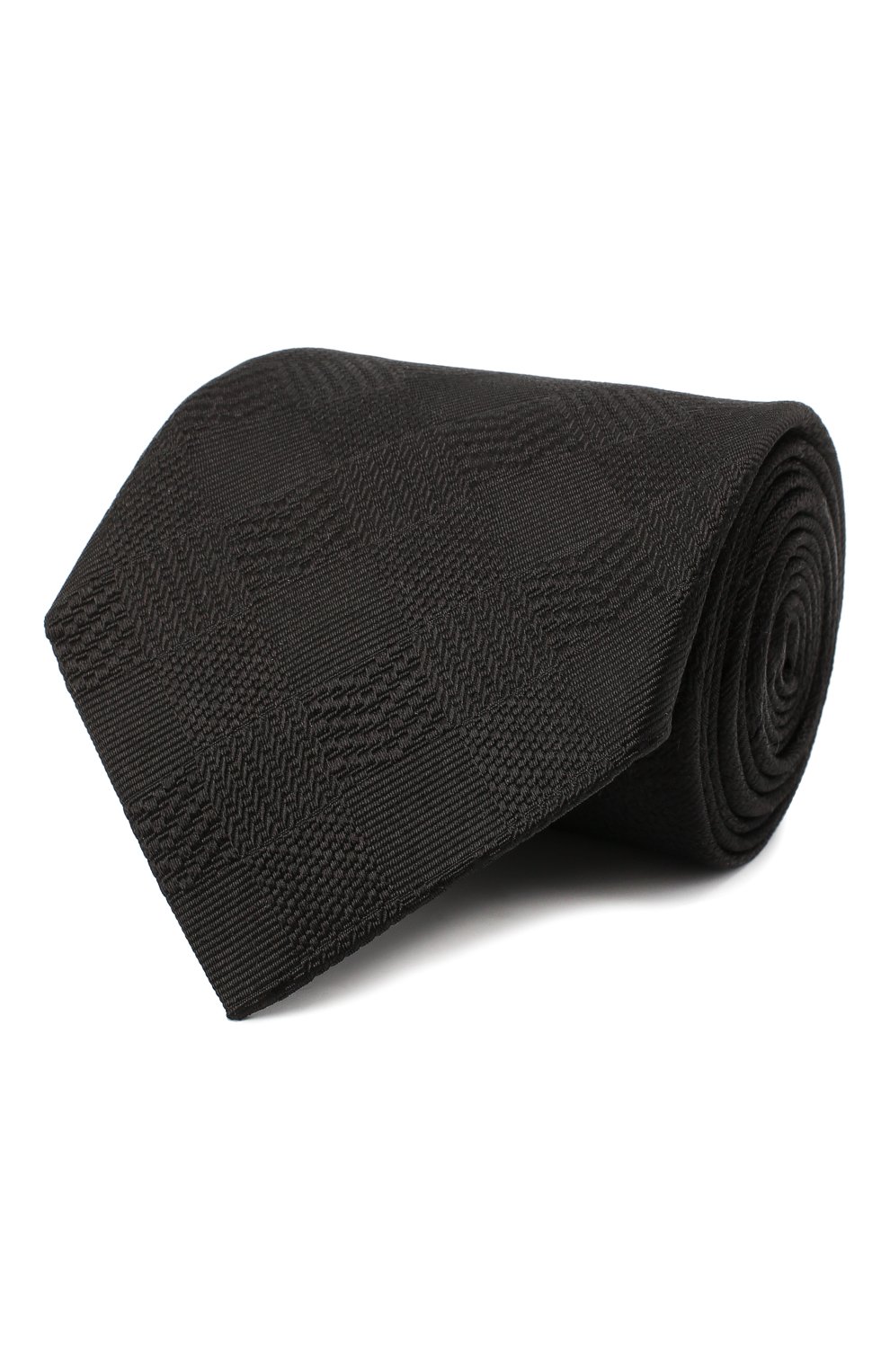 Шелковый галстук LANVIN черного цвета по цене 9950 руб., арт. 3233/TIE, фото 1 Шелковый галстук LANVIN, арт. 3233/TIE, фото 1