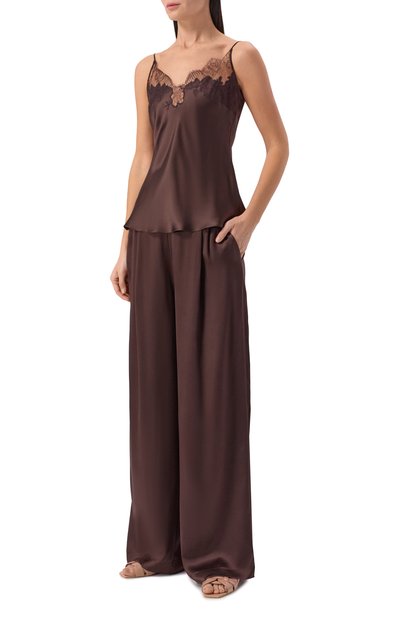 Шелковые брюки CARINE GILSON, арт. SD0574-S, фото 2