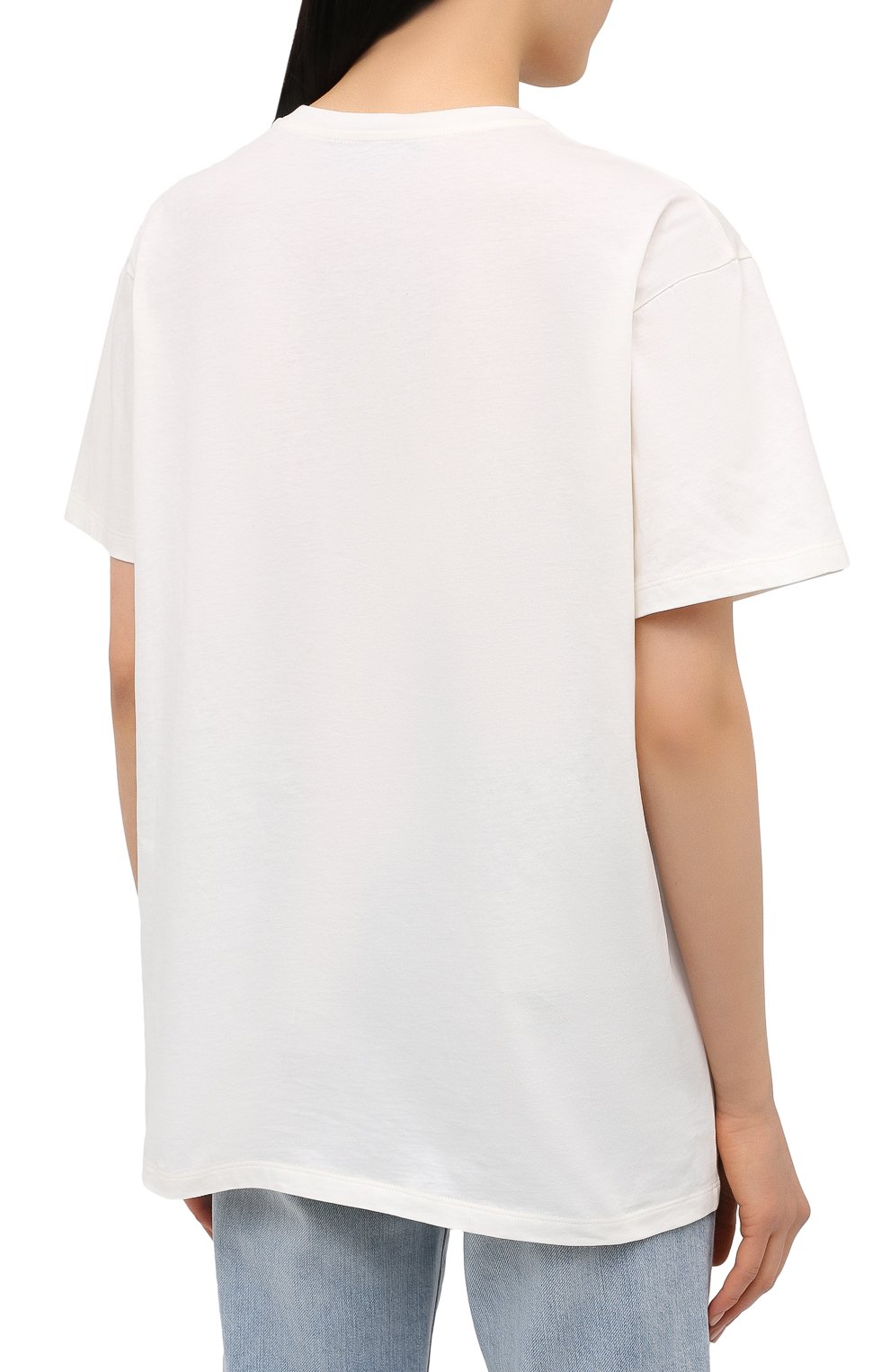 Хлопковая футболка disney x gucci GUCCI, арт. 615044/XJDBJ, фото 4