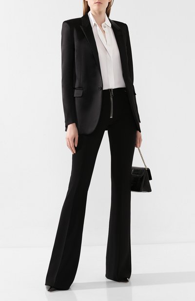 Жакет из вискозы SAINT LAURENT, арт. 517740/Y145D, фото 2