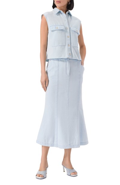 Текстильные мюли MATTIA CAPEZZANI, арт. W450/JEANS, фото 2