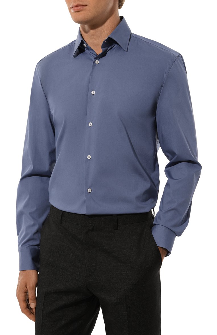 Хлопковая сорочка BOSS, арт. 50508751, фото 3