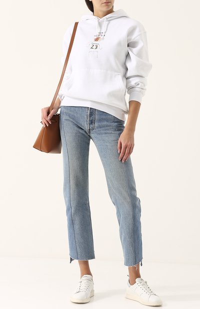 Хлопковая толстовка с капюшоном и принтом UNFORTUNATE PORTRAIT, арт. BECKY WITH THE G00D HAIR/H00DIE, фото 2