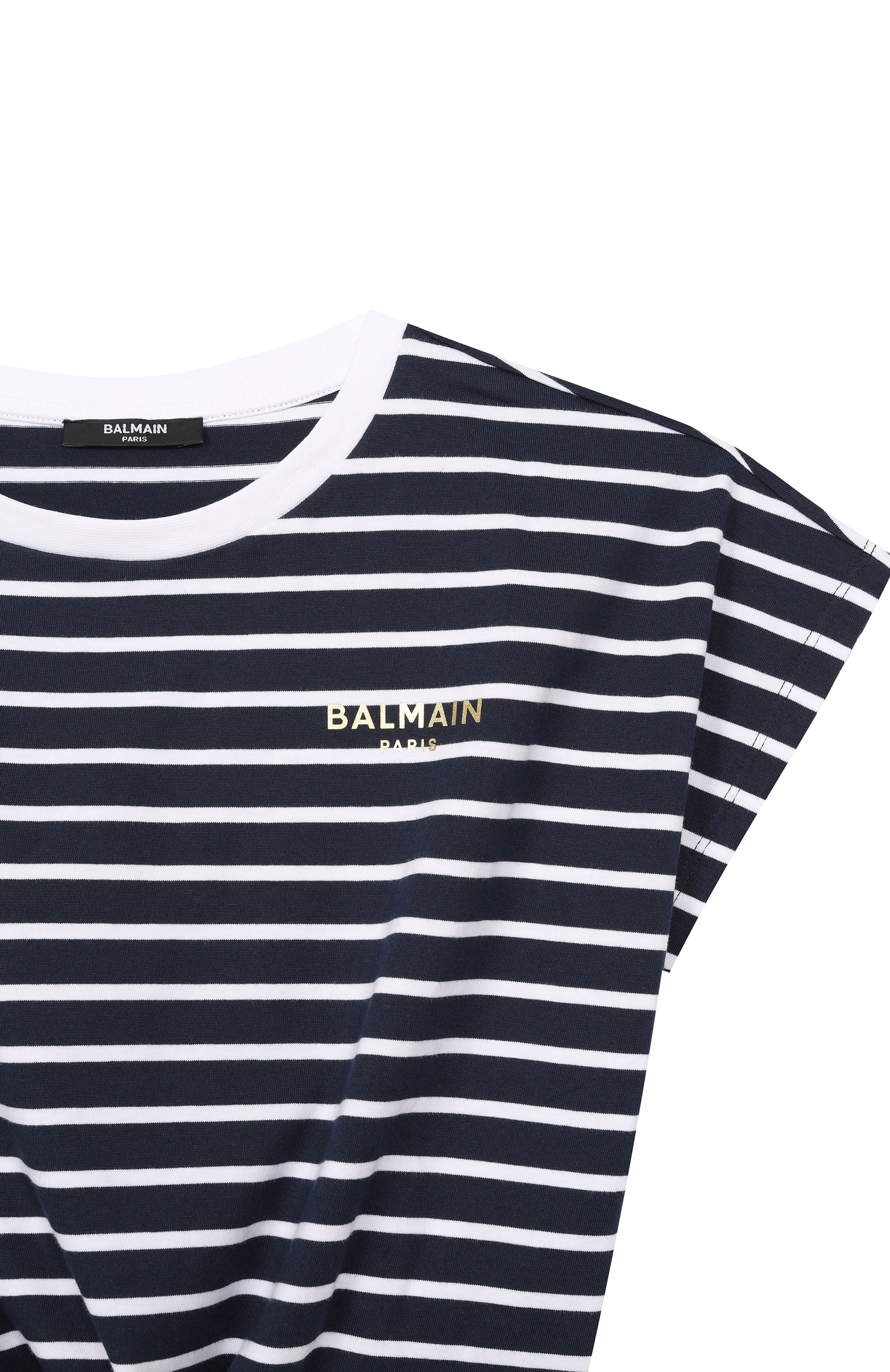 Хлопковая футболка BALMAIN, арт. BY8B61, фото 3