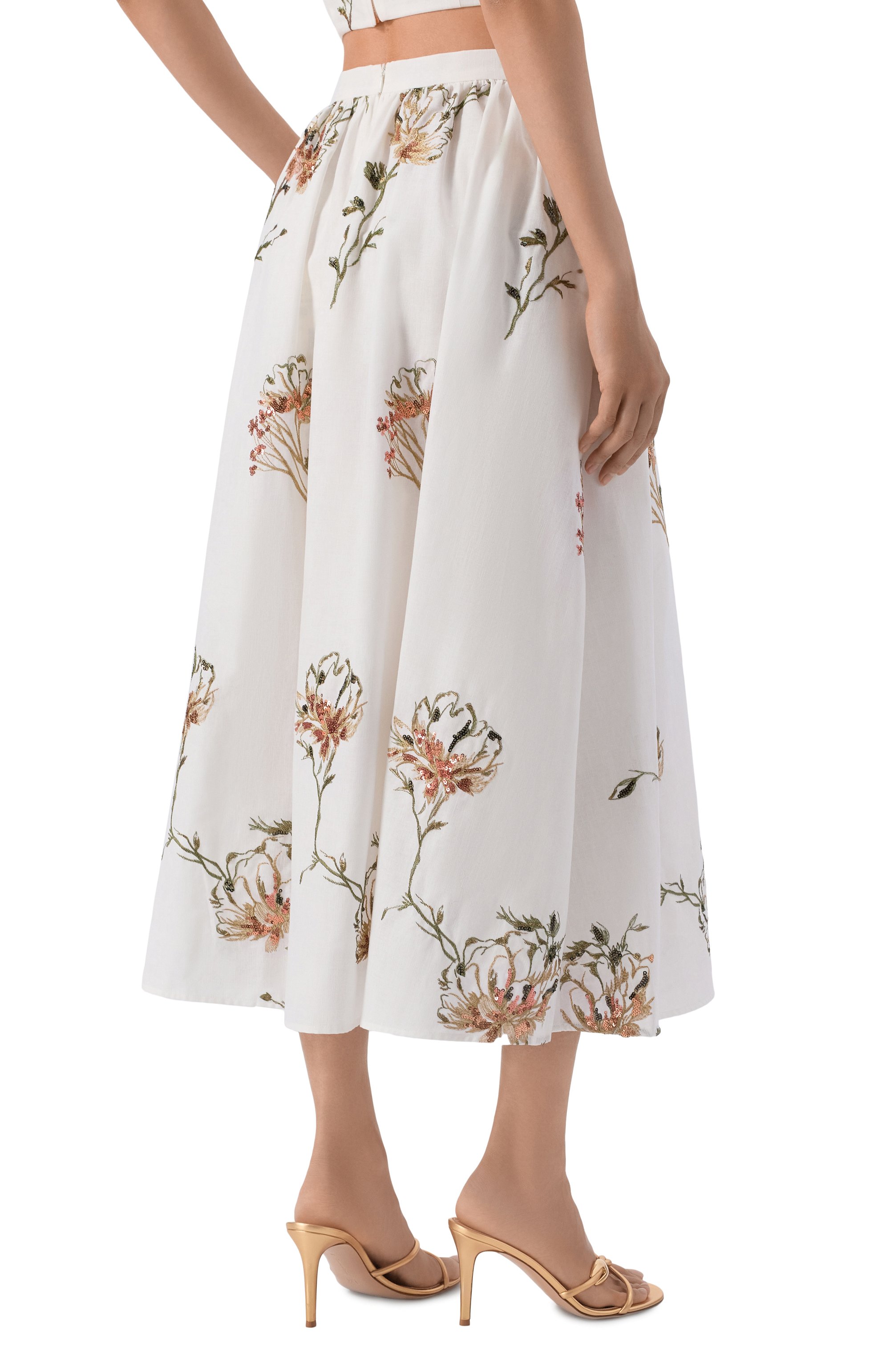 Юбка из хлопка и льна OLOLOL, арт. OLSK039/3406.BQ102, фото 4