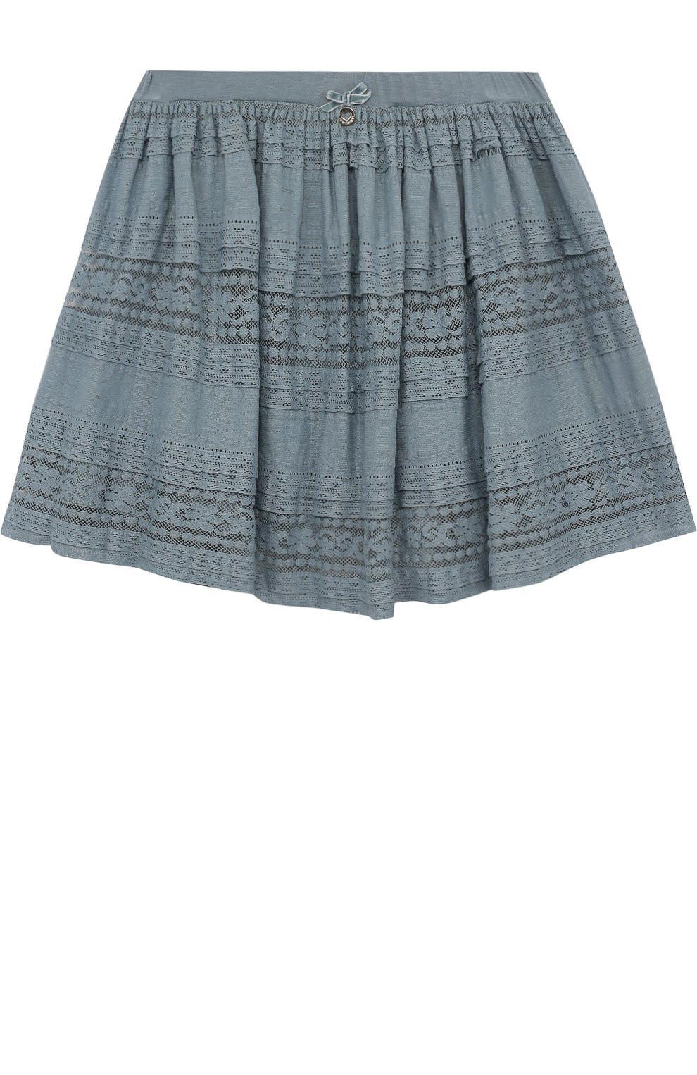 Мини-юбка свободного кроя с кружевной отделкой TWINSET, арт. GA72QA/12A-16A, фото 1