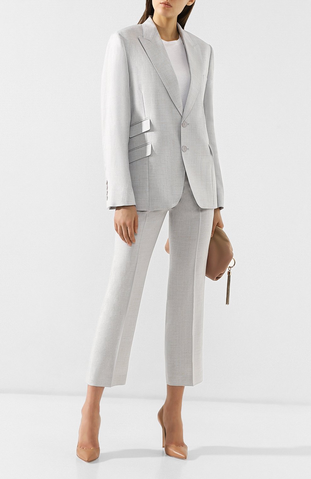 Жакет из смеси вискозы и льна STELLA MCCARTNEY, арт. 561102/SMB61, фото 2