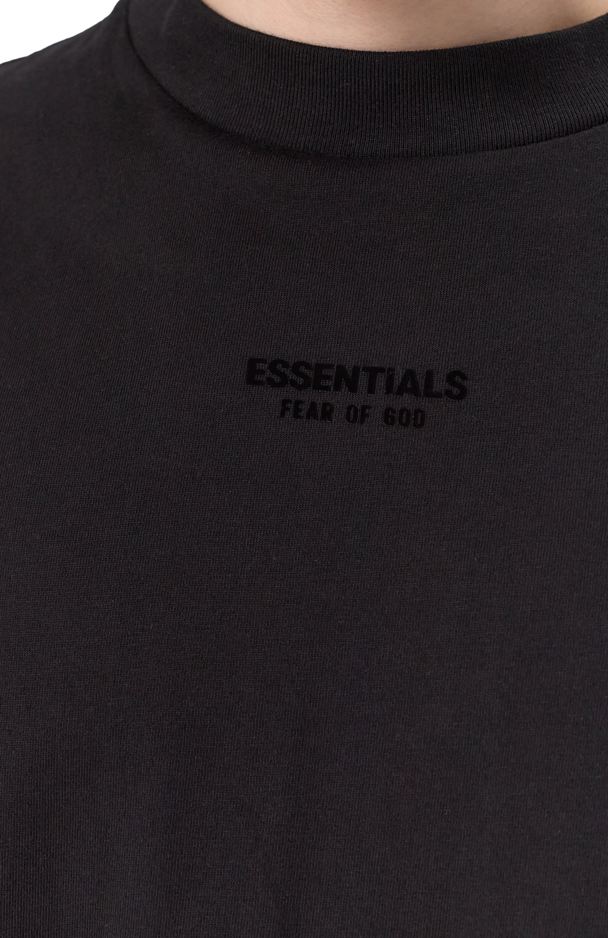 Хлопковая футболка FEAR OF GOD, арт. 125BT232000F-M, фото 5