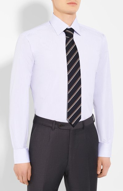 Хлопковая сорочка BRIONI, арт. RCLU1T/P90B7, фото 4