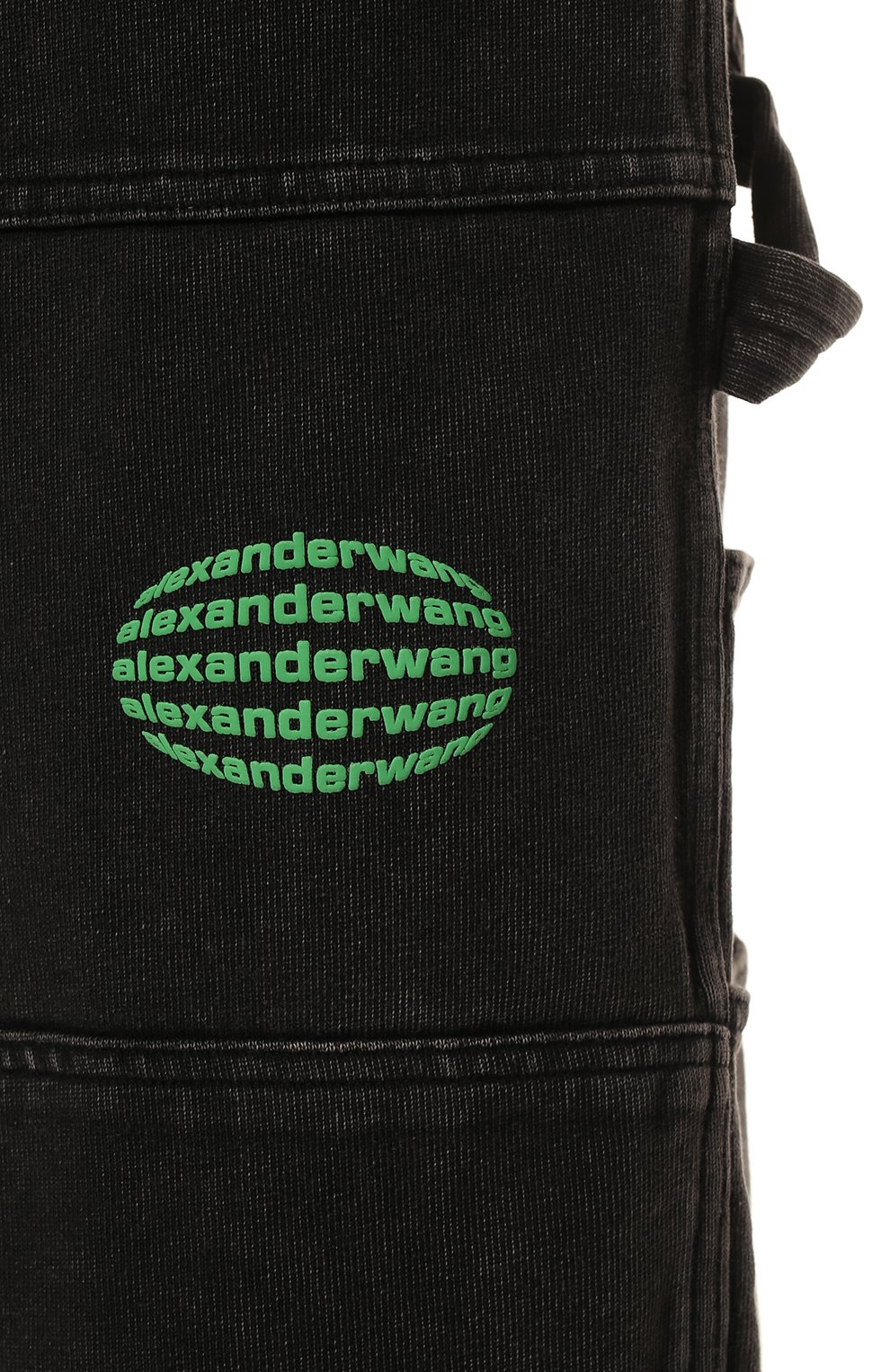 Хлопковые джоггеры ALEXANDER WANG темно-серого цвета по цене 49200 руб., арт. UCC1224030, фото 5 Хлопковые джоггеры ALEXANDER WANG, арт. UCC1224030, фото 5