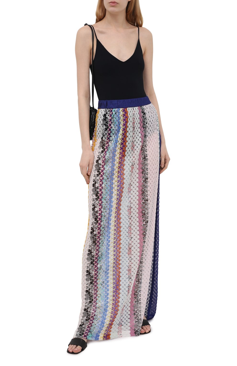 Юбка из вискозы MISSONI разноцветного цвета по цене 48300 руб., арт. MMH00034/BR00E4, фото 2 Юбка из вискозы MISSONI, арт. MMH00034/BR00E4, фото 2