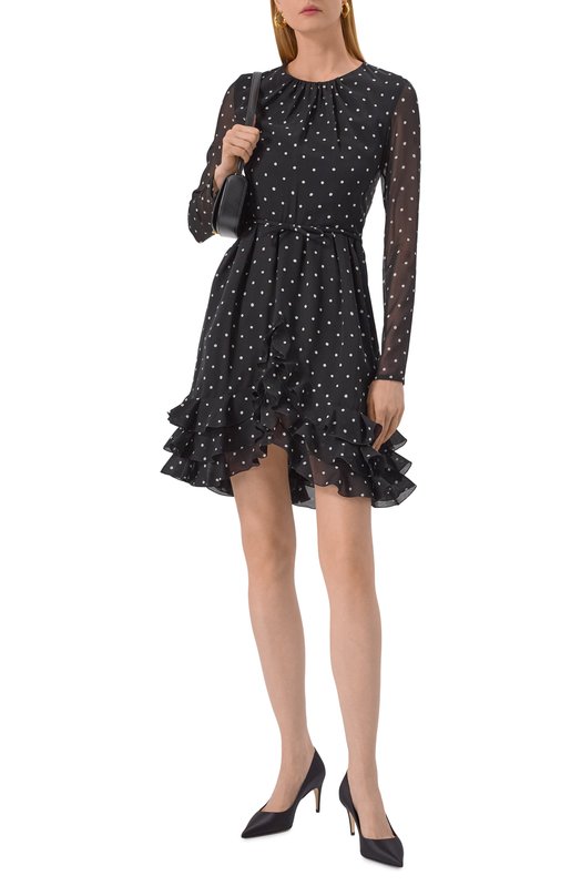 Текстильные туфли MVST by Sergio Rossi MVST B14270-SATIN Чёрный  B14270-SATIN Фото 2