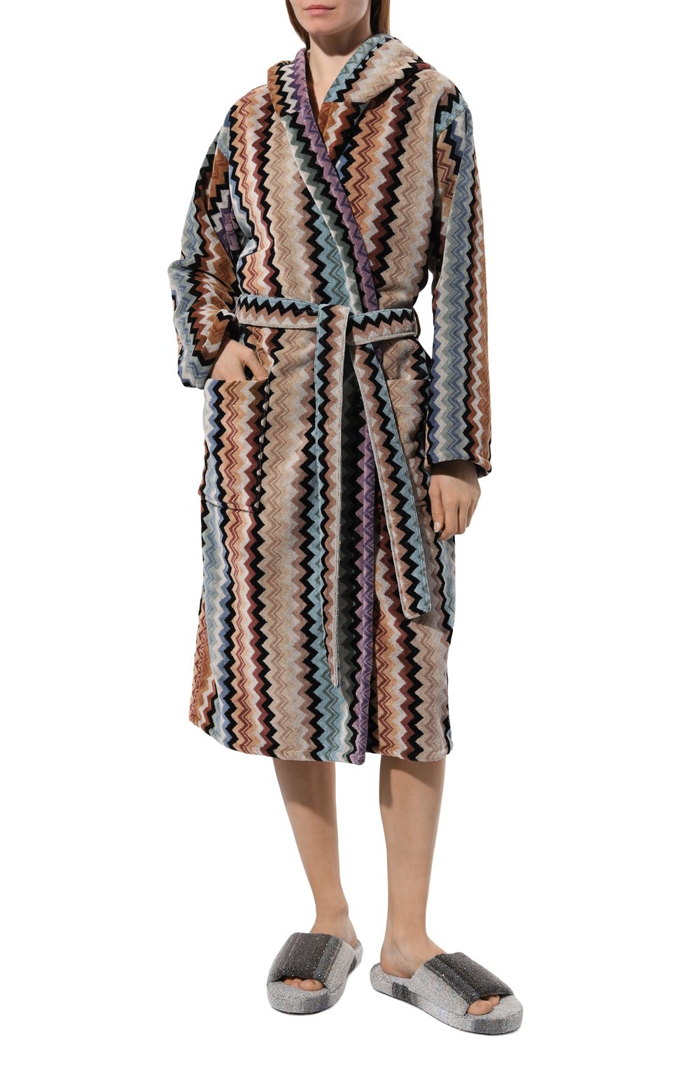 Хлопковый халат MISSONIHOME, арт. 1A3AC99701/160, фото 2