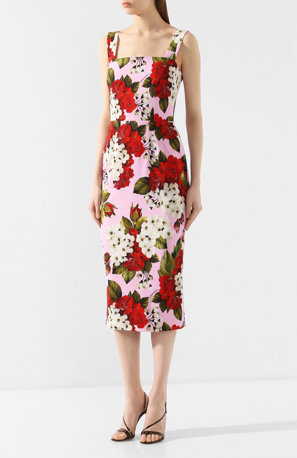Платье из вискозы DOLCE & GABBANA, арт. F6H4UT/FSRM0, фото 3