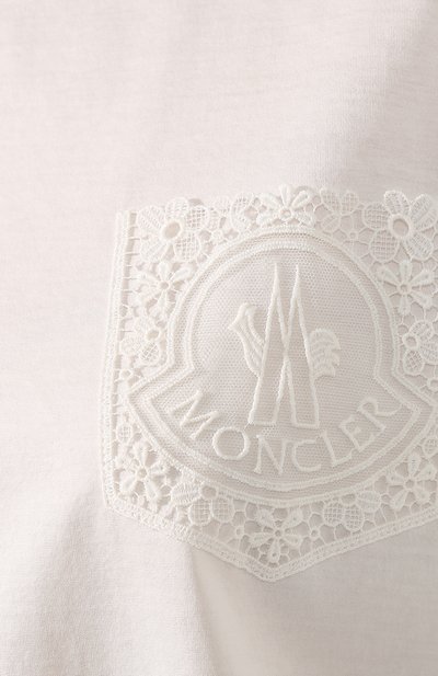 Хлопковая футболка MONCLER, арт. E1-093-80508-00-8390X, фото 5