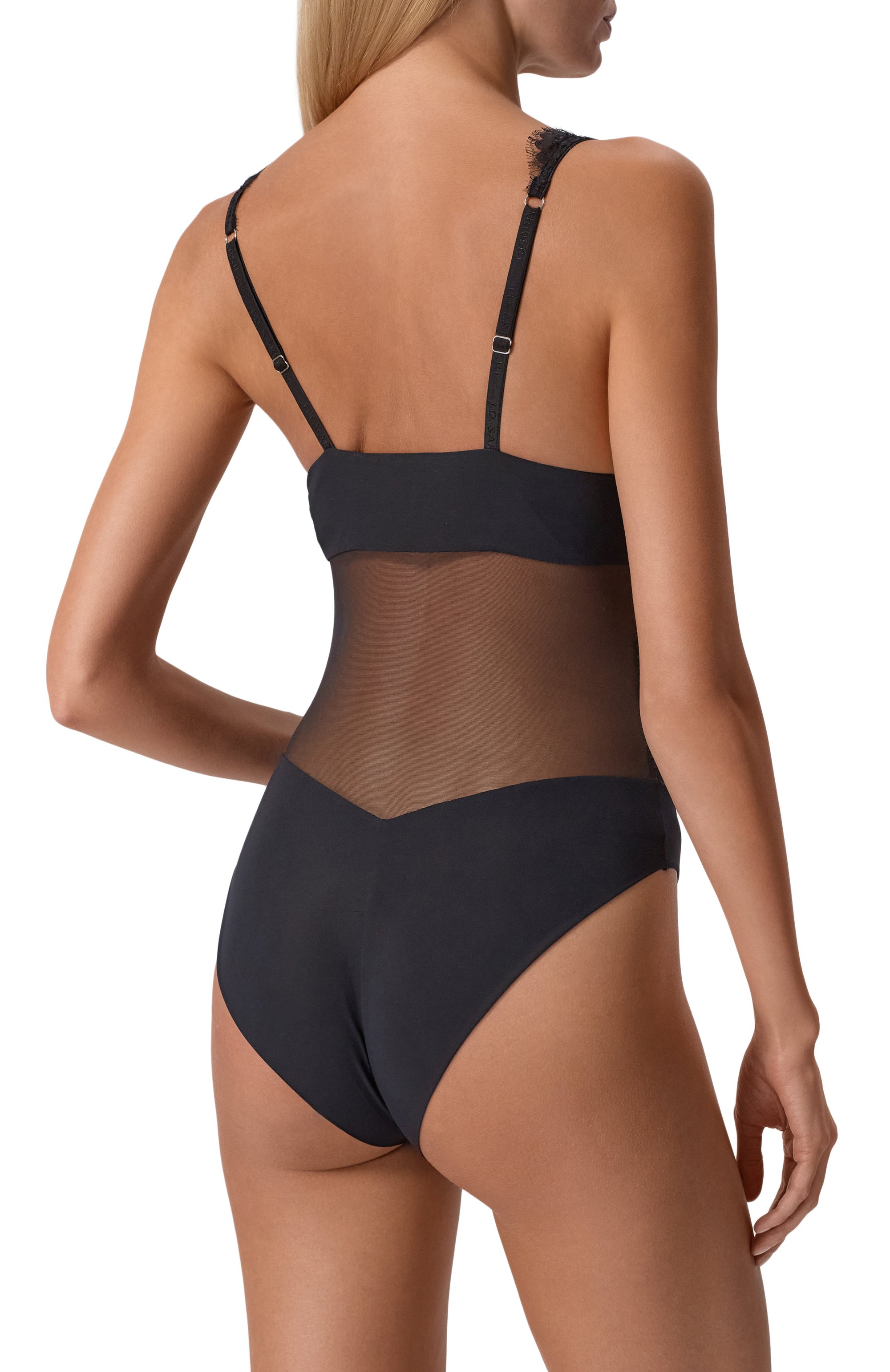 Боди I.D. SARRIERI черного цвета по цене 74410 руб., арт. J4081, фото 3 Боди I.D. SARRIERI, арт. J4081, фото 3