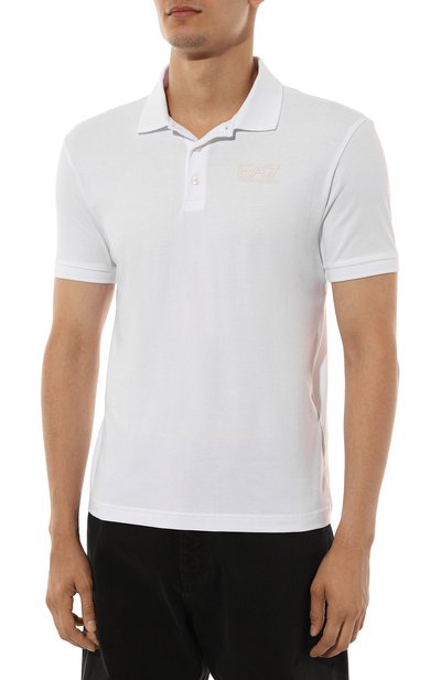 Хлопковое поло EA7, арт. 6DPF16/PJVQZ/M, фото 3