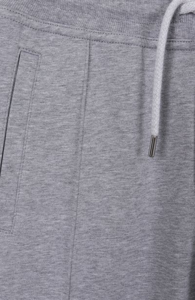 Хлопковые джоггеры BRUNELLO CUCINELLI, арт. BW863E331C, фото 3