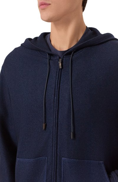 Толстовка из кашемира и шелка COLOMBO, арт. FE00014/TCAT/M0161-10-C01, фото 5