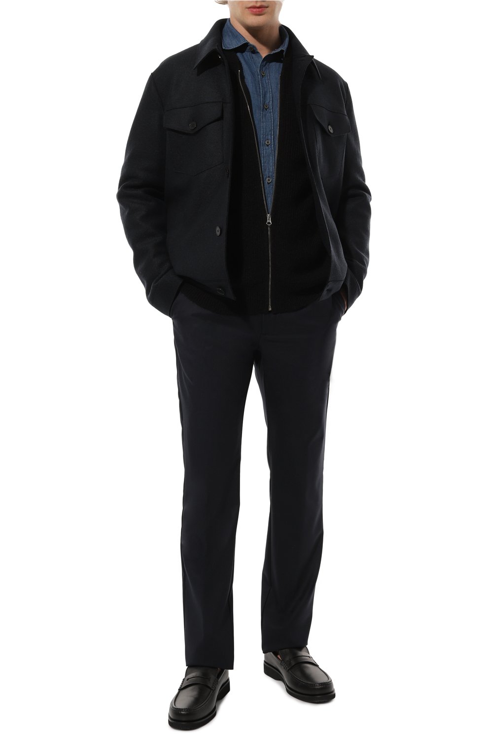 Джинсовая рубашка ZEGNA, арт. UDX12A7/SRF6, фото 2