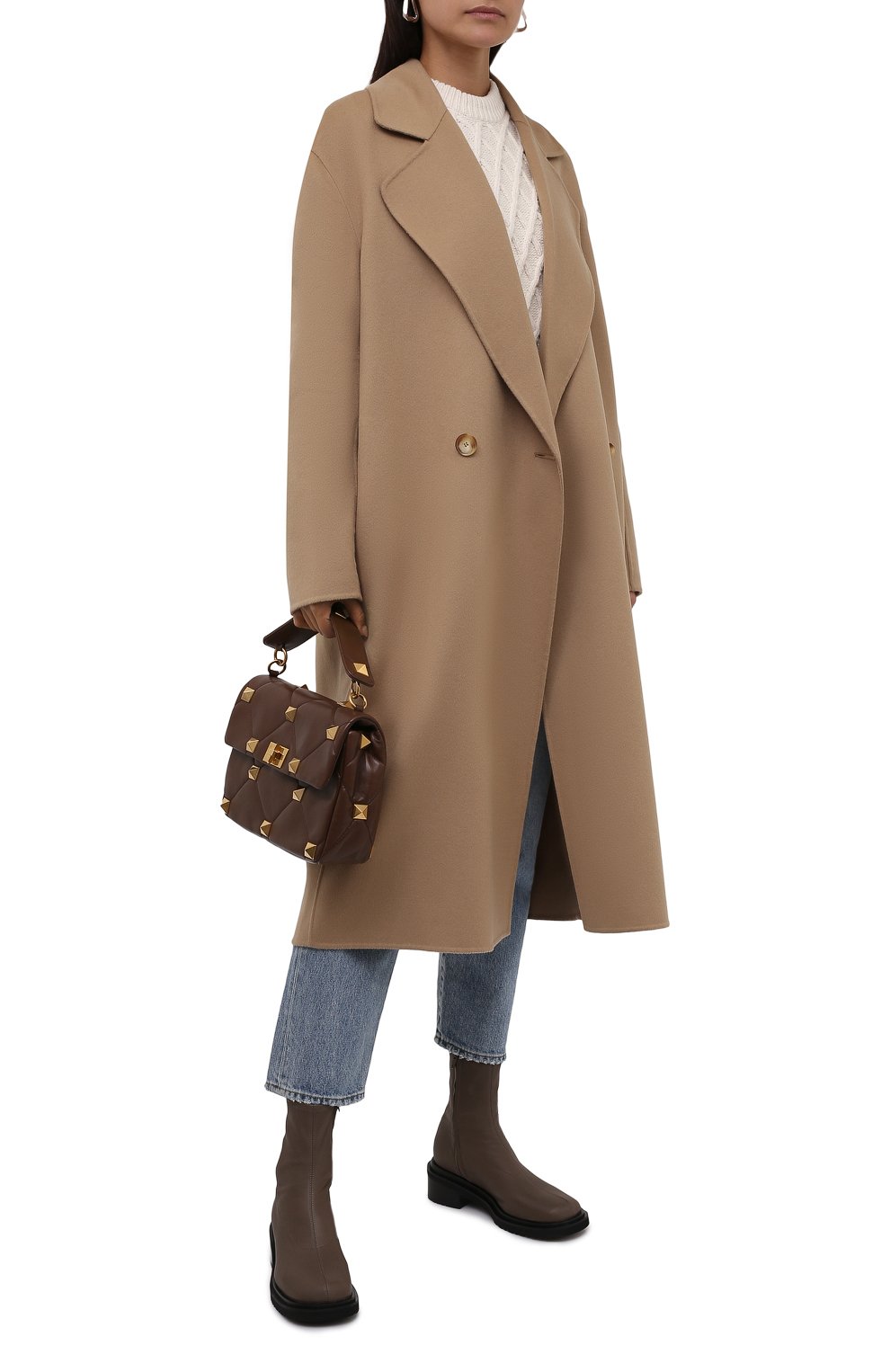 Кожаные ботинки kah BY FAR, арт. 21PFKAHBMUDV, фото 2