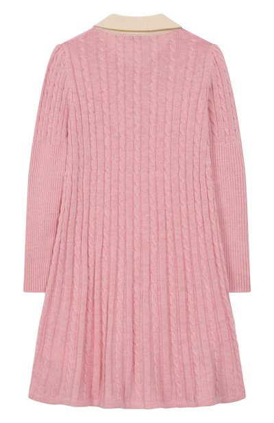 Платье из шерсти и хлопка MONNALISA, арт. 19F914, фото 2