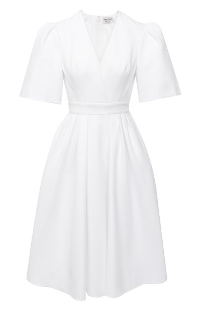 Хлопковое платье ALEXANDER MCQUEEN, арт. 650145/QAAAC, фото 1